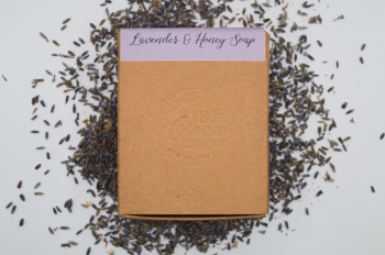 Lavender and Honey Soap Bar by Bee Clean - 120g